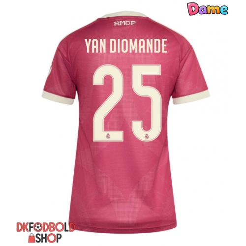 Real Madrid Yan Diomande #25 Tredje trøje Dame 2026-27 Kort ærmer